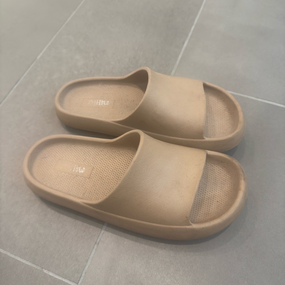 Target Women's Tan Slide Loafers